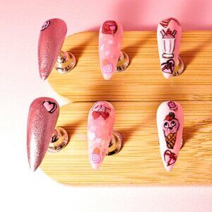 Sweet Treats – Long Stiletto Press on Nails 🍦💗